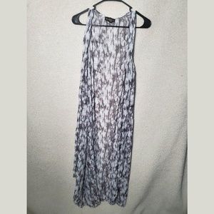 Madden NYC shall floor length vest